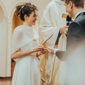 Zdjęcie z sesji ślubnej