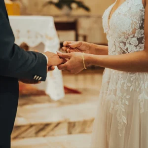 Zdjęcie z sesji ślubnej