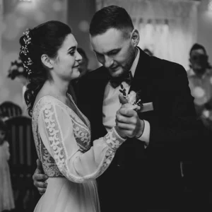 Zdjęcie z sesji ślubnej