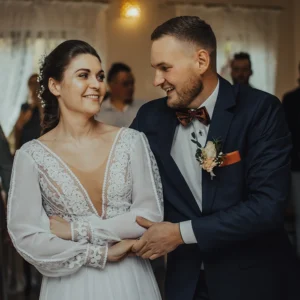 Zdjęcie z sesji ślubnej