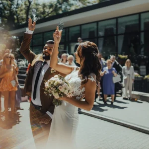 Zdjęcie z sesji ślubnej