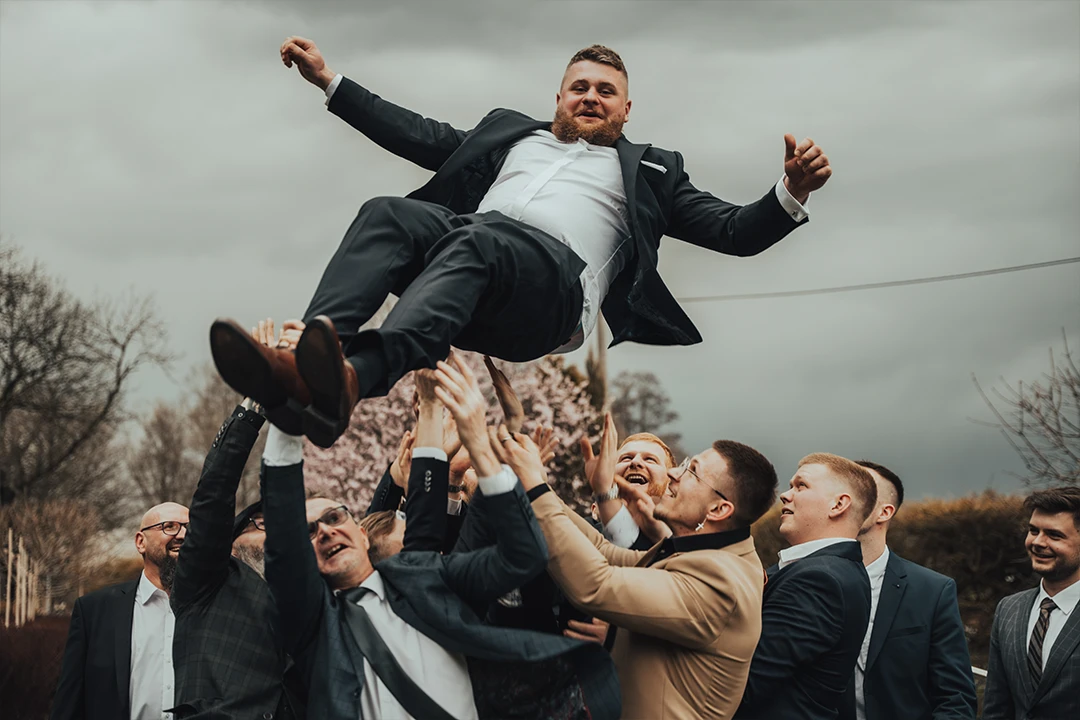 Zdjęcie z sesji ślubnej