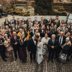 Zdjęcie z sesji ślubnej