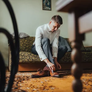 Zdjęcie z sesji ślubnej