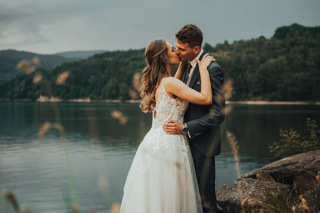 Zdjęcie z sesji ślubnej