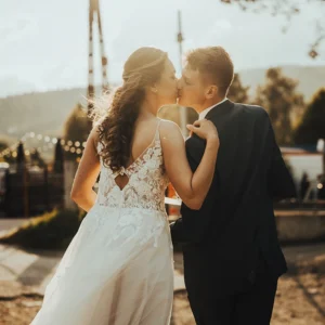 Zdjęcie z sesji ślubnej