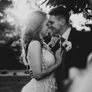 Zdjęcie z sesji ślubnej