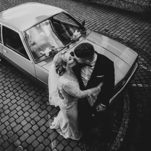 Zdjęcie z sesji ślubnej