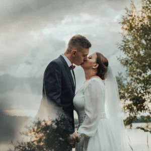 Zdjęcie z sesji ślubnej