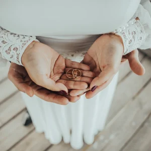 Zdjęcie z sesji ślubnej