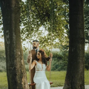 Zdjęcie z sesji ślubnej