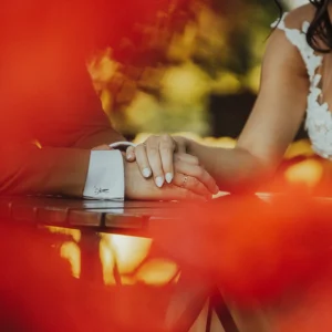 Zdjęcie z sesji ślubnej