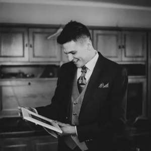 Zdjęcie z sesji ślubnej