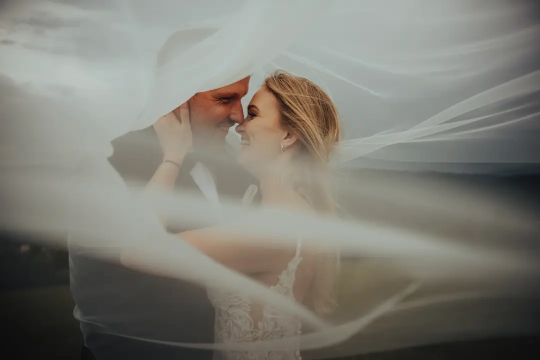 Chwila pary młodej.